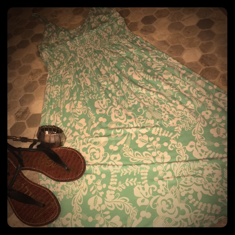 Mid length sun dress